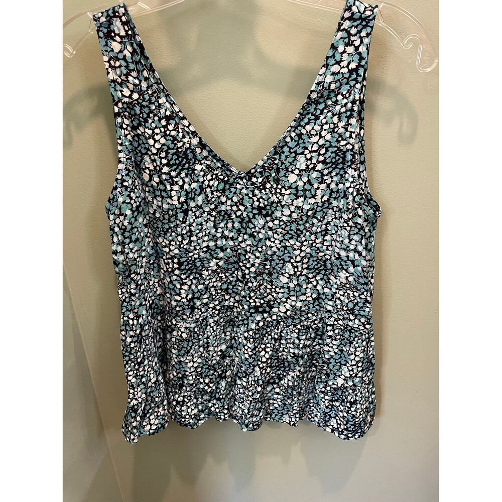 LOFT floral blouse size SP